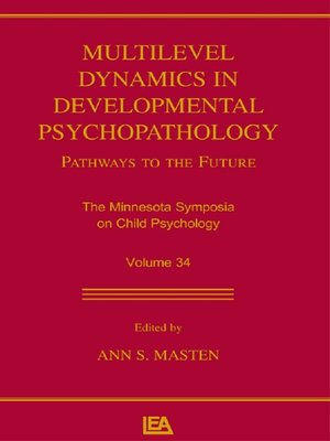 cover image of Multilevel Dynamics in Developmental Psychopathology